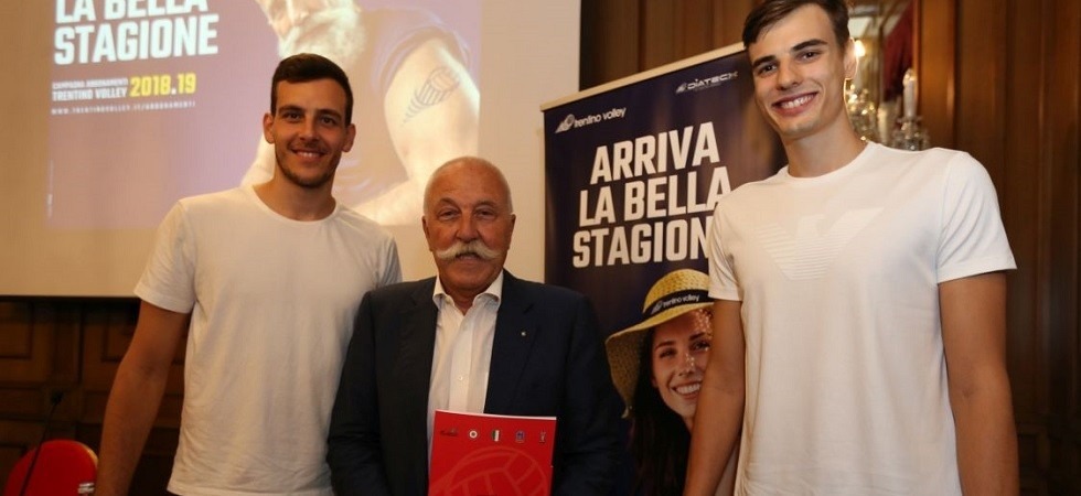 La Trentino Volley avvia la Campagna abbonamenti: Una squadra di alto livello per competere al massimo''